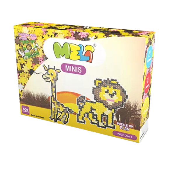 Juego de Construcción Meli Minis Wild 2 in 1