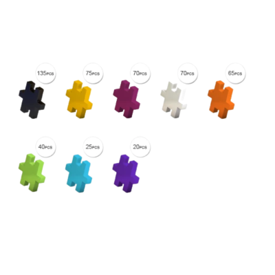Juego de Construcción Meli Minis Rainbow 2 in 1 500