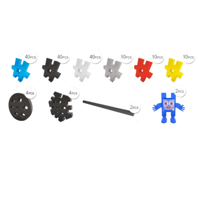 Juego de Construcción Meli Basic Police 4 in 1 160