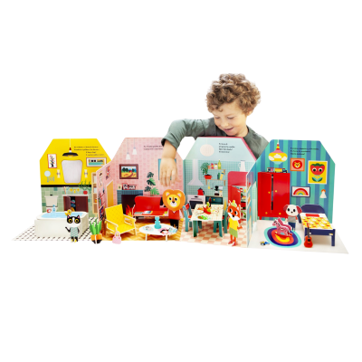 Casa de Muñecas Despliega + Juega