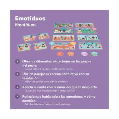 Juego de mesa "Emotiduos"