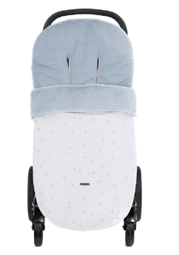 Saco Silla Polipiel Clea Azul con Interior Mouton 58POMOCLEA