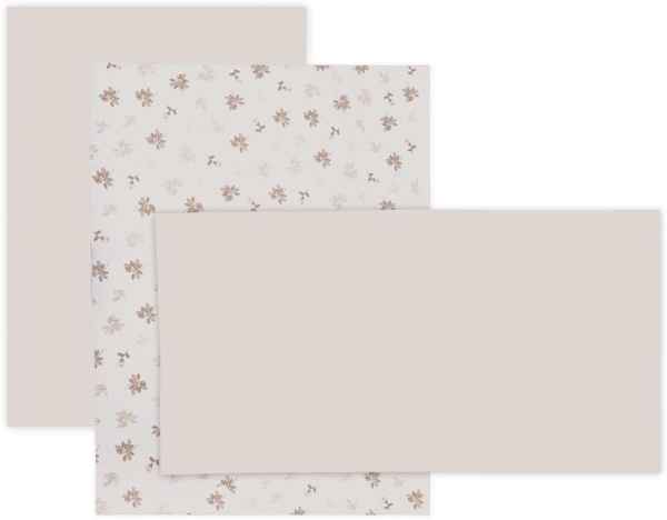 Sabanas Cuna 3 Pzs Branch Beige 60x120