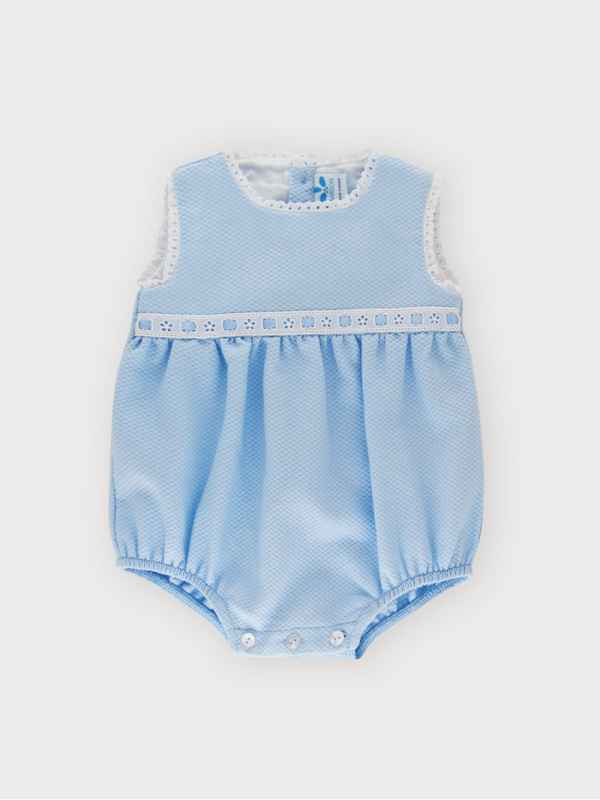 Ranita Bebe Piqué Azul 26AB-68