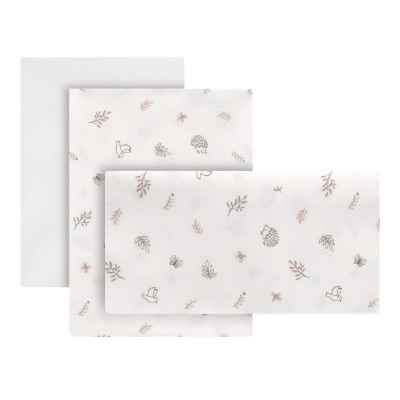 Sabanas Cuna 3 Pzs Calma Rosa 60x120