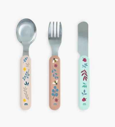 Cubiertos infantiles steel cutlery set dreamland