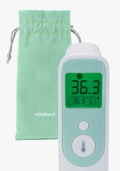 Termómetro infrarrojo para frente y odio