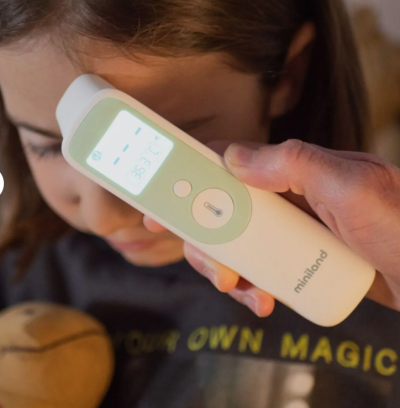 Termómetro infrarrojo para frente y odio