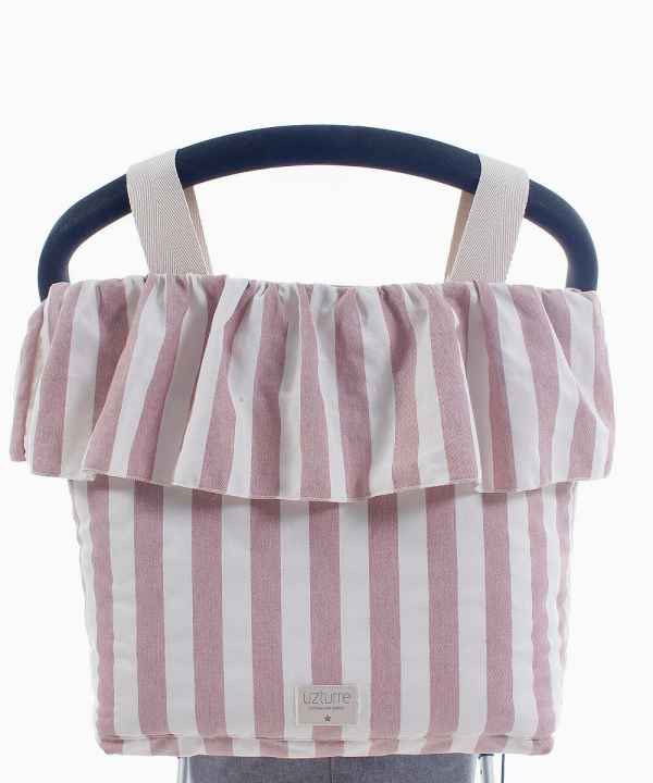 Bolso Talega Volante Raya Rosa TVDO-Raya