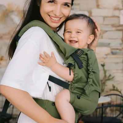 Mochila portabebés Neko Switch Baby Size Matcha