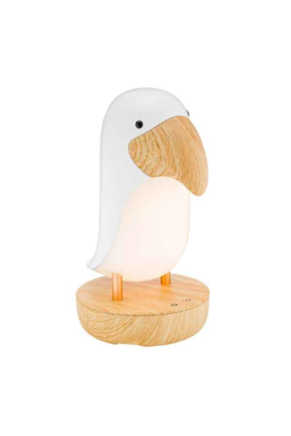 Lámpara y Altavoz Bird Blanco