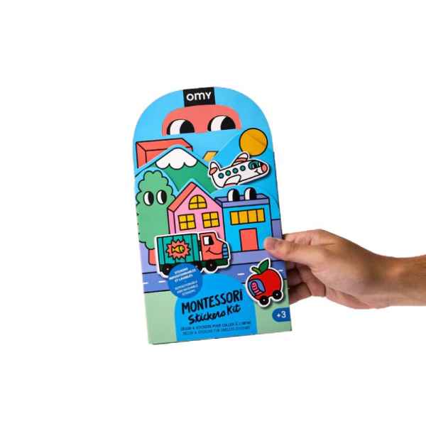 Kit de Pegatinas Motessori Vehículos