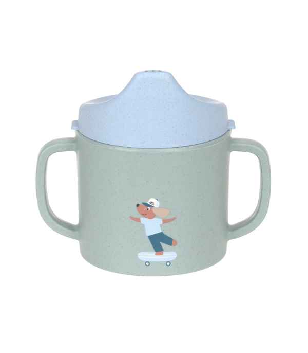 Vaso de aprendizaje celulosa Lässig Perrito