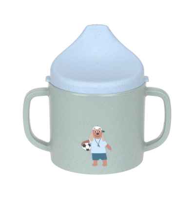 Vaso de aprendizaje celulosa Lässig Perrito