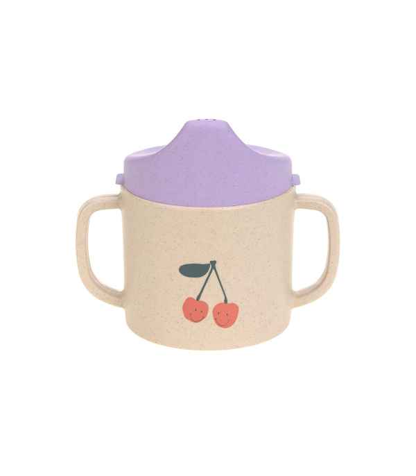 Vaso de aprendizaje celulosa Lässig Cerezas