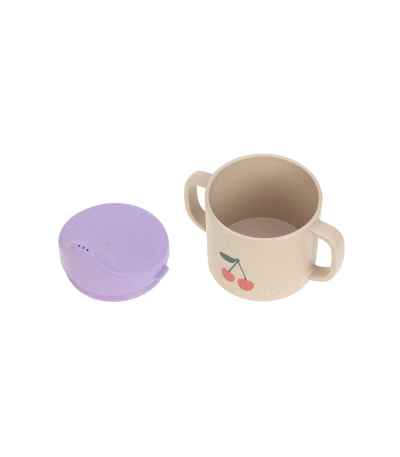 Vaso de aprendizaje celulosa Lässig Cerezas