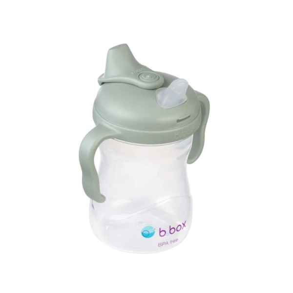 Taza con boquilla blanda B.Box - Sage