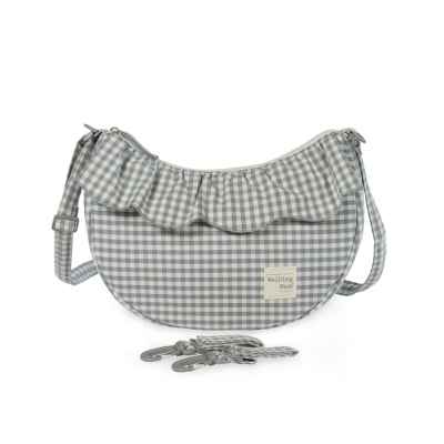 Bolso Crossbody Gondola Praliné Vichy Matcha