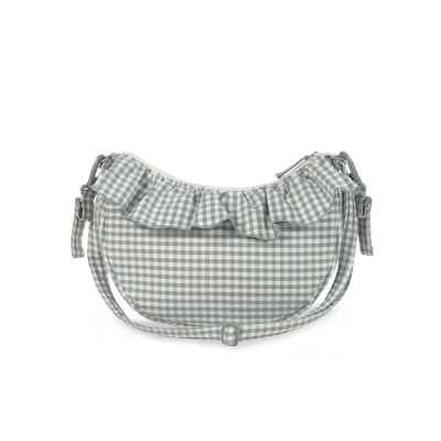 Bolso Crossbody Gondola Praliné Vichy Matcha