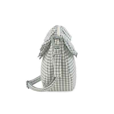 Bolso Crossbody Gondola Praliné Vichy Matcha