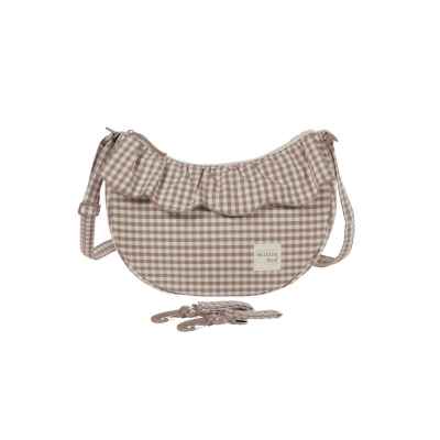 Bolso Crossbody Gondola Praliné Vichy Moka