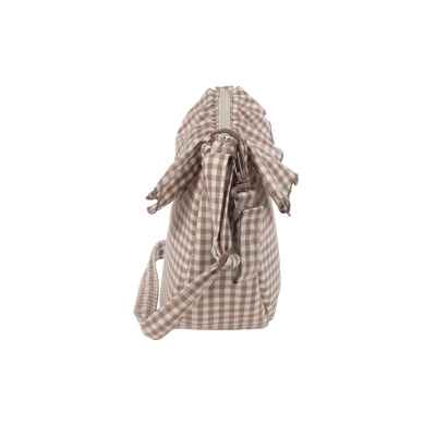 Bolso Crossbody Gondola Praliné Vichy Moka