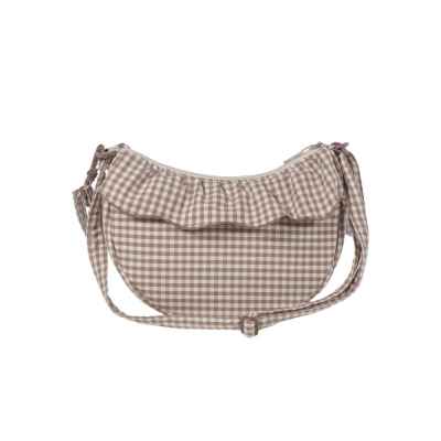 Bolso Crossbody Gondola Praliné Vichy Moka
