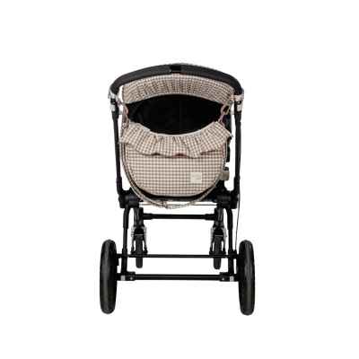 Bolso Crossbody Gondola Praliné Vichy Moka