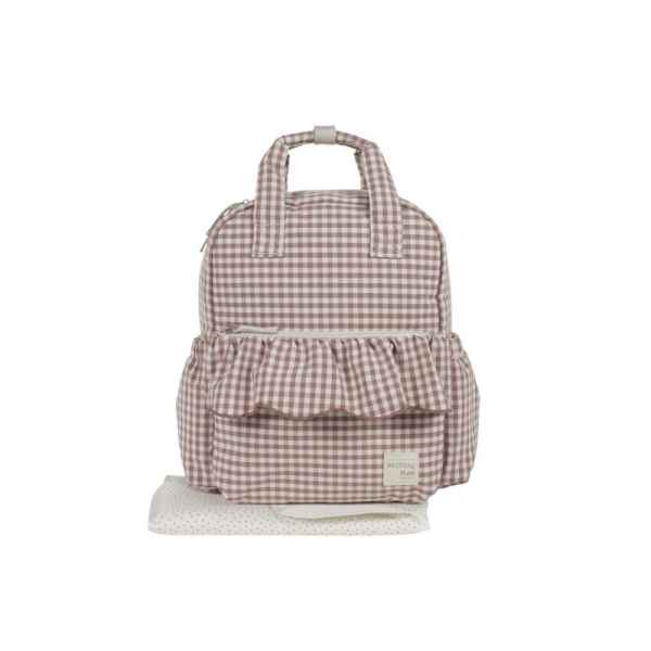 Mochila Praliné Vichy Moka
