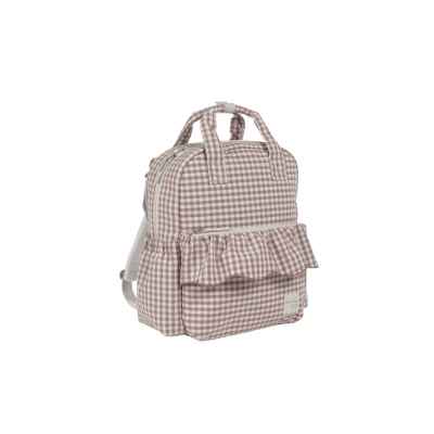 Mochila Praliné Vichy Moka