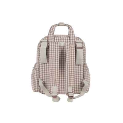 Mochila Praliné Vichy Moka