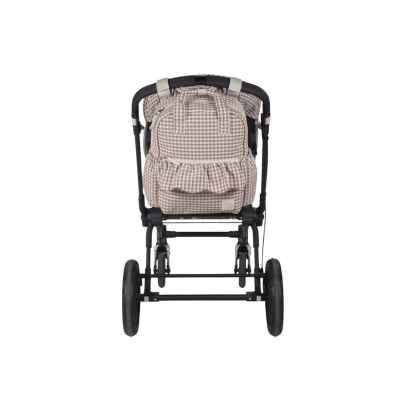 Mochila Praliné Vichy Moka