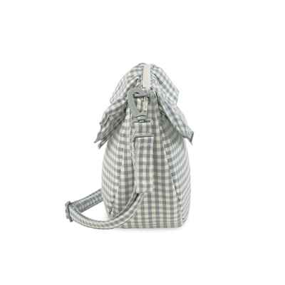 Bolso Crossbody Gondola Praliné Vichy Matcha