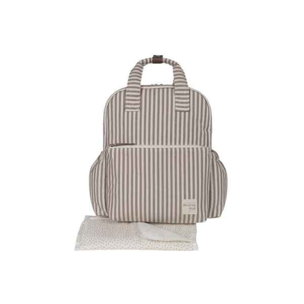 Mochila Praliné Rayas Moka