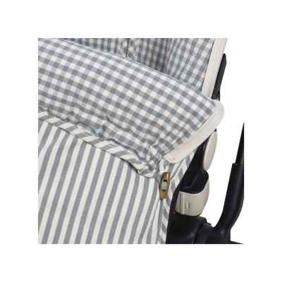 Saco Silla Entretiempo Praliné Vichy/Rayas Matcha TOG 2,5