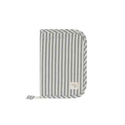 Portadocumentos Praliné Rayas Matcha