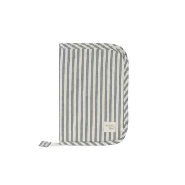 Portadocumentos Praliné Rayas Matcha