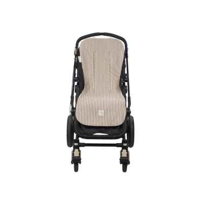 Colchoneta Praliné Rayas Moka