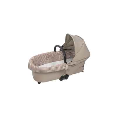 Cubre Cuco Dual + Funda Colchón Praliné Vichy Moka