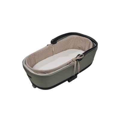 Cubre Cuco Varillas + Funda Colchón Praliné Vichy Moka