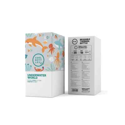 Botella Kiddies 350 ml Underwater World