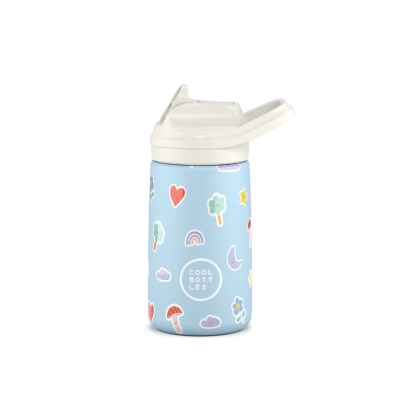 Botella Kiddies 350 ml Rainbow Clouds