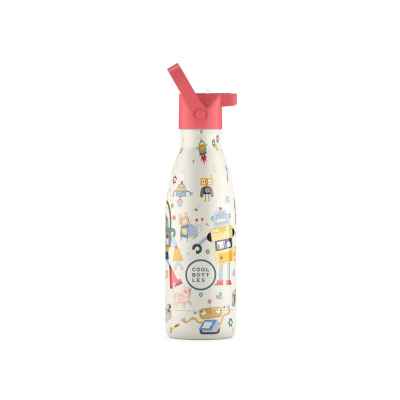 Botella Kids 350ml Messy Robots