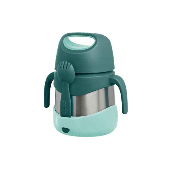 Termo con Cuchara/Tenedor Emerald Forest