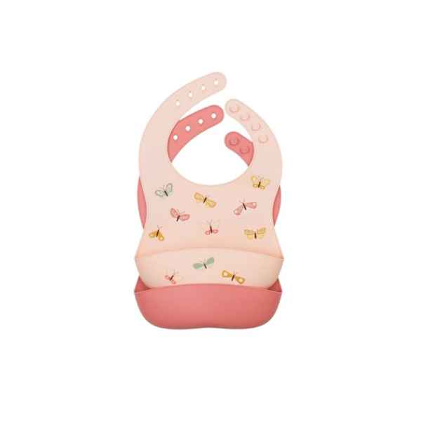 Set de Dos Baberos de Mariposas