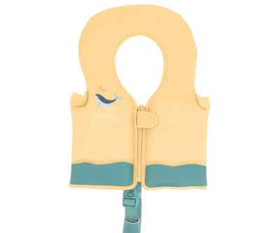 Chaleco Flotador Aprendizaje Whale Teal