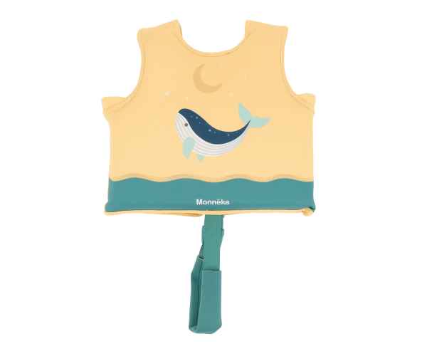 Chaleco Flotador Aprendizaje Whale Teal