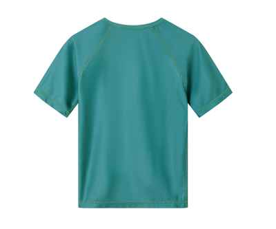 Camiseta Protección Solar Manga Corta Whale Teal