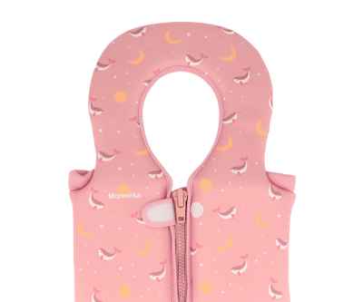 Chaleco Flotador Aprendizaje Whale Pink