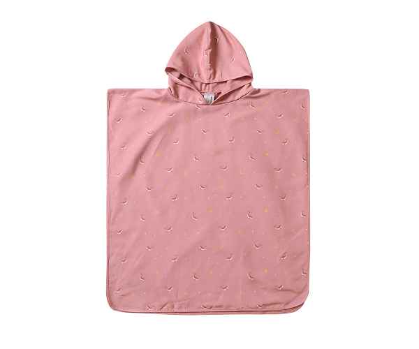 Poncho de Playa Whale Pink